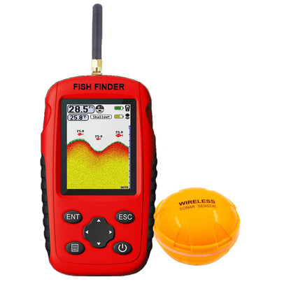 2023New Sonar Fish Finder Rechargeable Wireless Sensor Fishing Portable Fish Finder