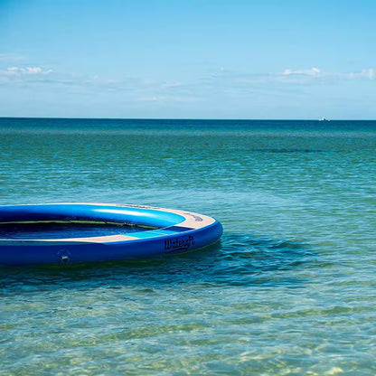 Inflatable Dock with Mesh Net Center