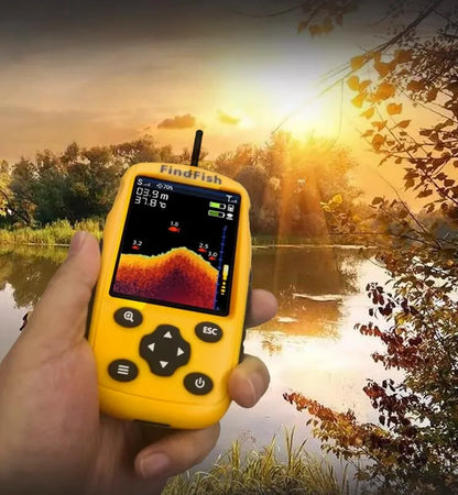 2023New Sonar Fish Finder Rechargeable Wireless Sensor Fishing Portable Fish Finder